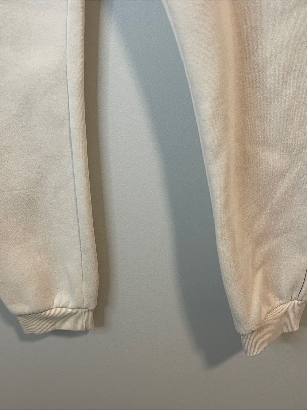 Super Massive Cream Track Joggers with Bunny Embroidery - Picture 6 of 8